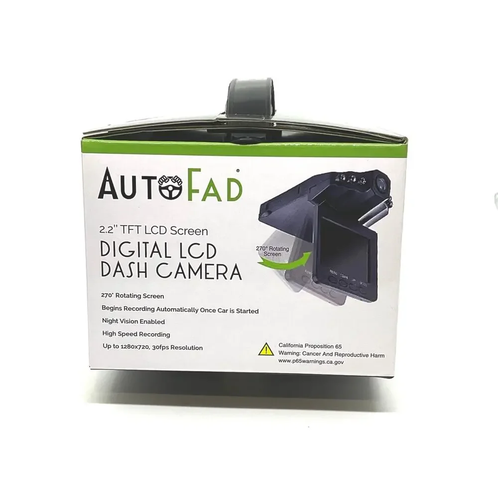 Auto Fad Digital LCD Dash Camera